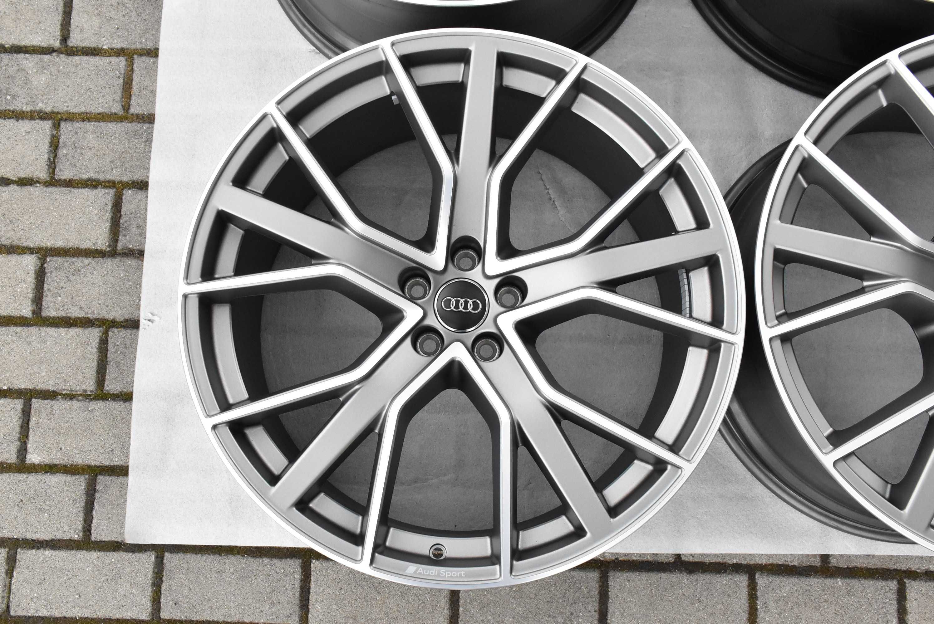 Oryginalne Felgi 22" Audi Q7 SQ7 4M0 Q8 SQ8 Nowe Bicolor 4M0.601.025DS