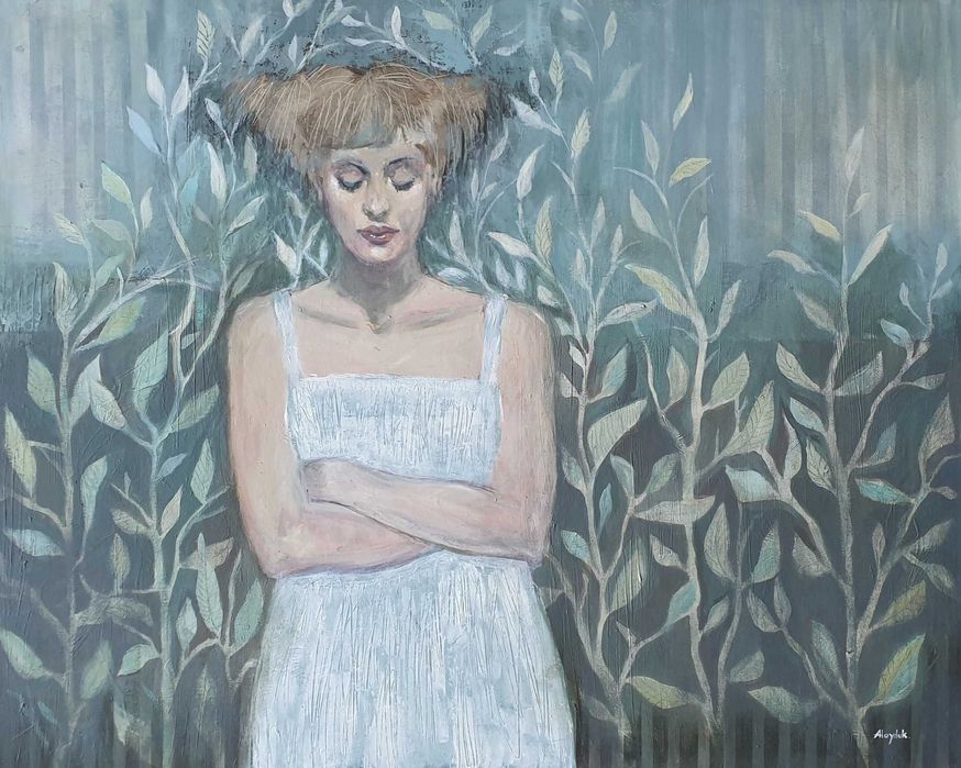 Obraz Olejny "Wspomnienia" Agnieszka Hayduk