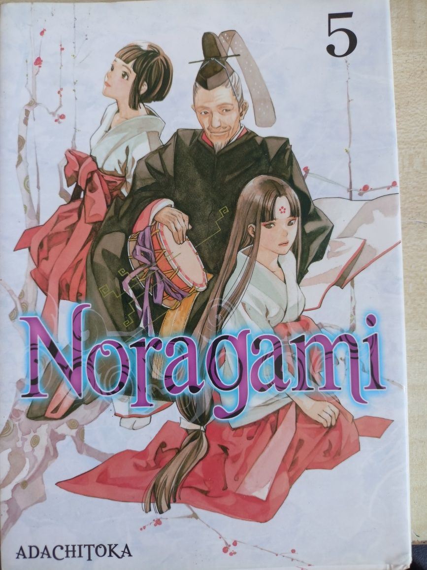 Manga Noragami Tom 1-5 komplet