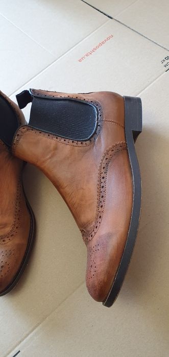 чоловічі шкіряні челсі Hudson London розмір 41