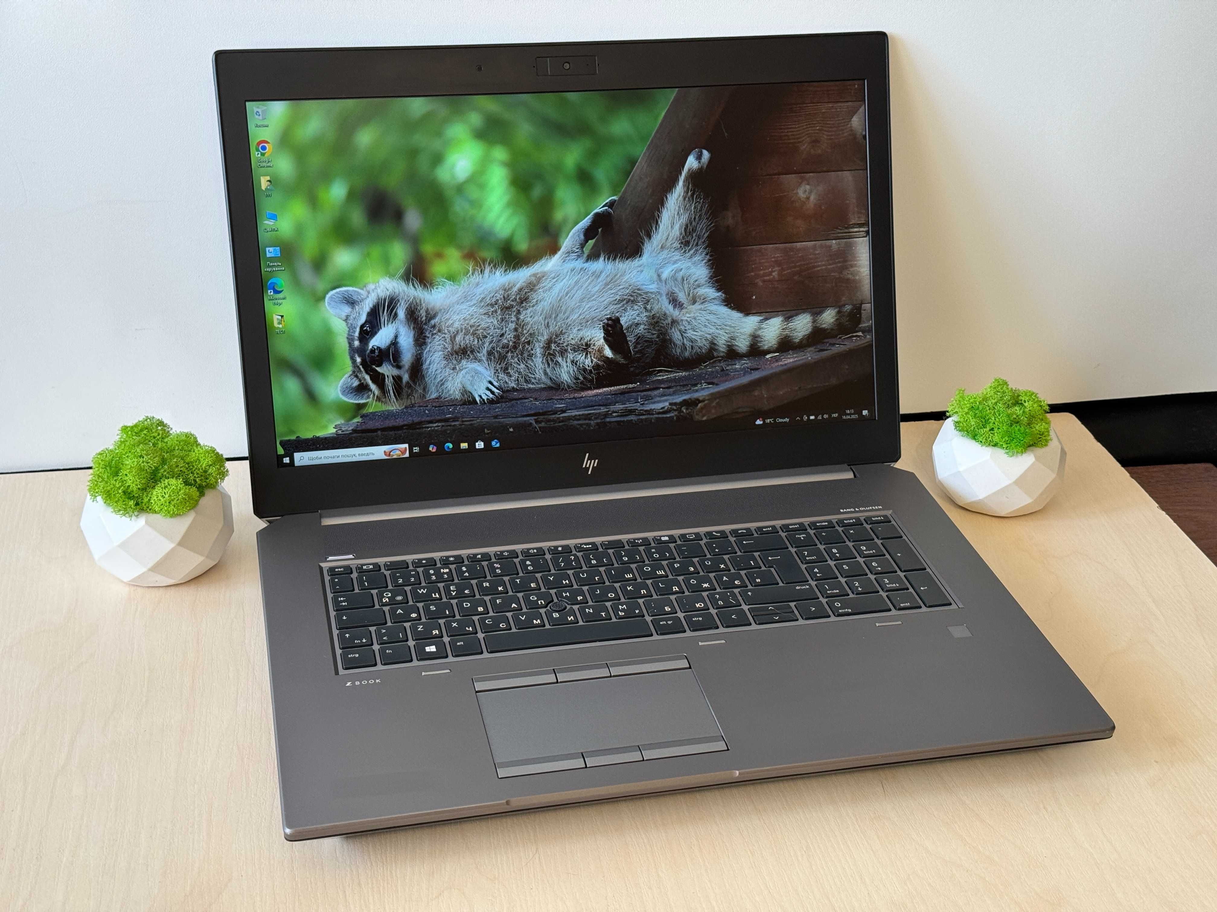 Ігровий HP Zbook 17 G6 - i7-9750H/32/512ssd/FHD IPS/nVidia Quadro 4Gb