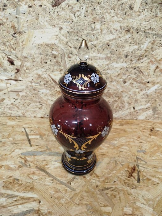 Pote em Vidro Lilás