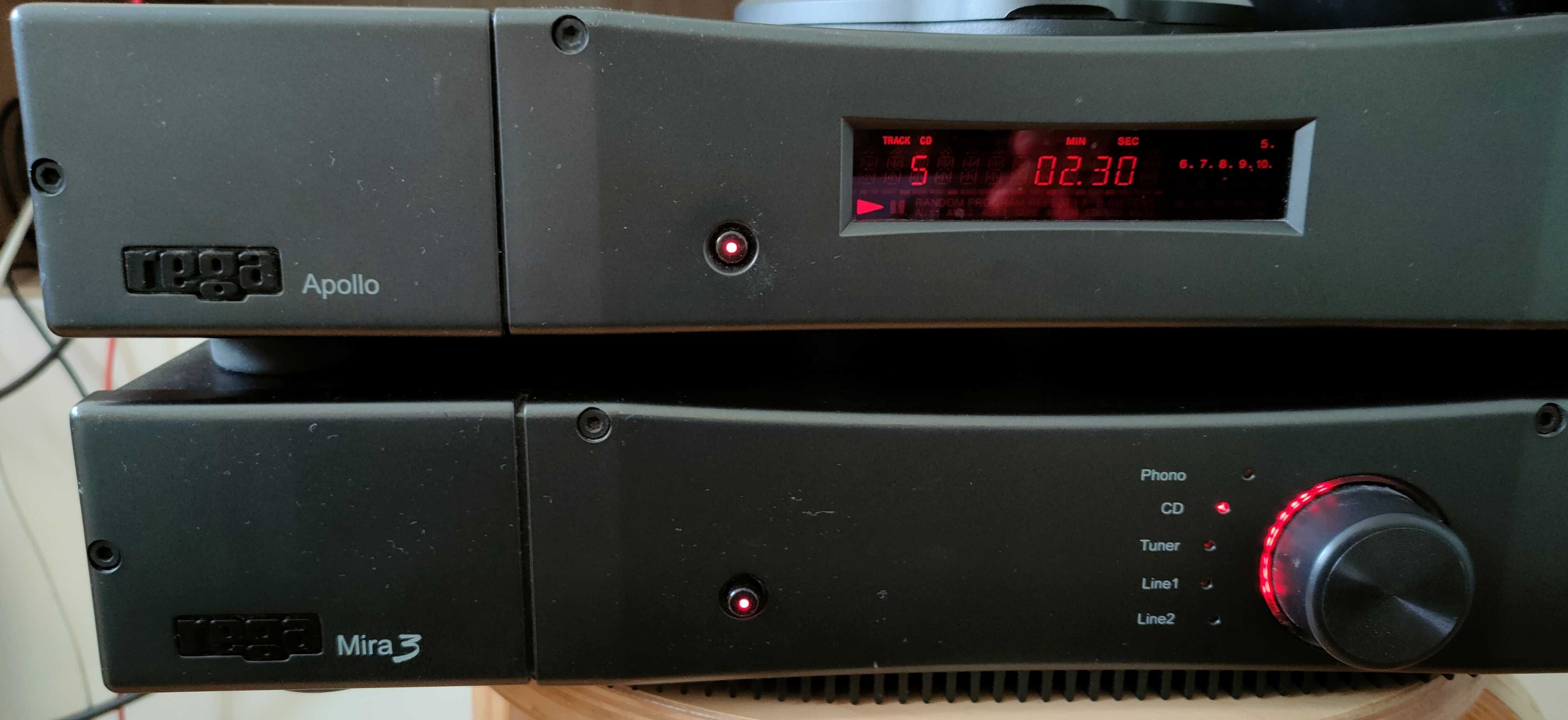 Zestaw Rega Apollo / Rega Mira 3