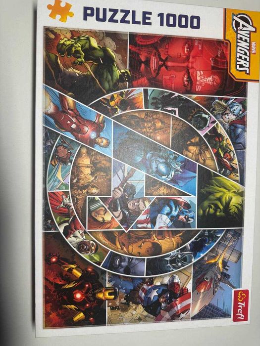 Пазли на 500 - 1000 шт. Trefl.