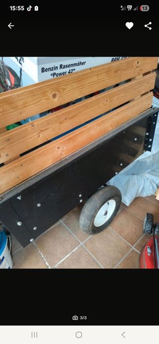 Przyczepka do traktorka kosiarki quada