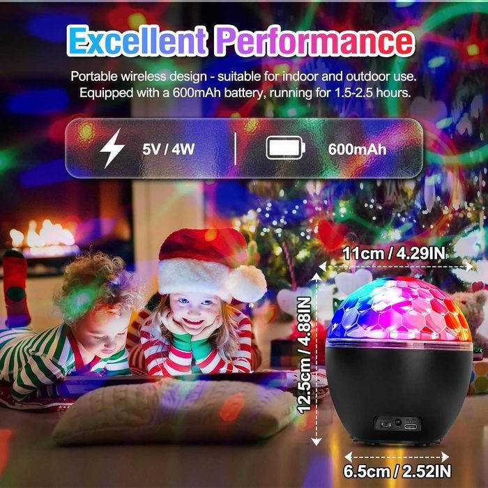 Nowa kula świetlna / lampka / LED / projektor / światełka !2000!