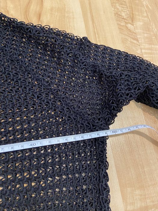 Cipo & baxx S damski kardigan nowy czarny ażurowy Vintage y2k na zamek