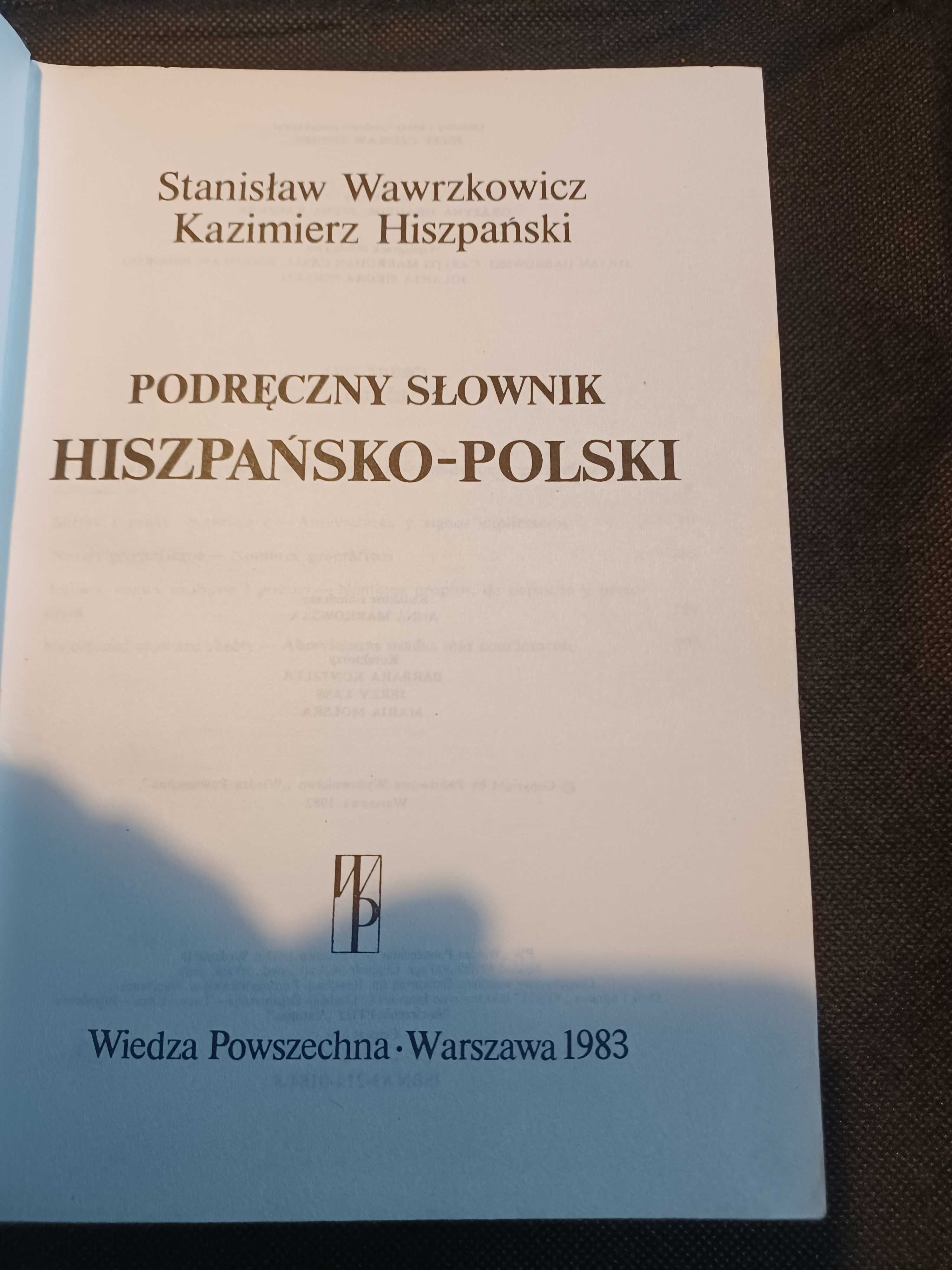 Słownik hiszpańsko-polski