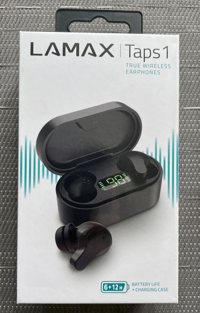 Нові запаковані бездротові навушники LAMAX Taps1 наушники