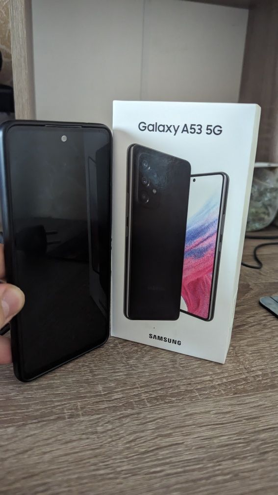 Смартфон Samsung Galaxy A53 5G  + чохол + гідрогелева плівка