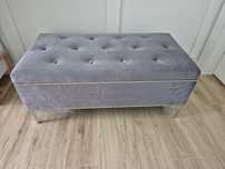 Pufa skrzynia glamour LUXE 100 otwierana