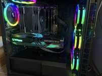 !ZESTAW! PC monitor 7800x3d 32gb DDR5 RTX 750w gold GWARANCJA !