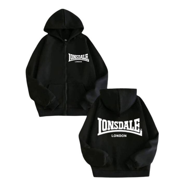 Зип-Худи Lonsdale London Fight Logo унисекс лонсдейл толстовка кофта