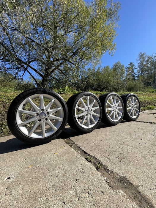 Koła piękne alufelgi 17’ 5x112 Mercedes A B C Klasa Et49 66,6mm