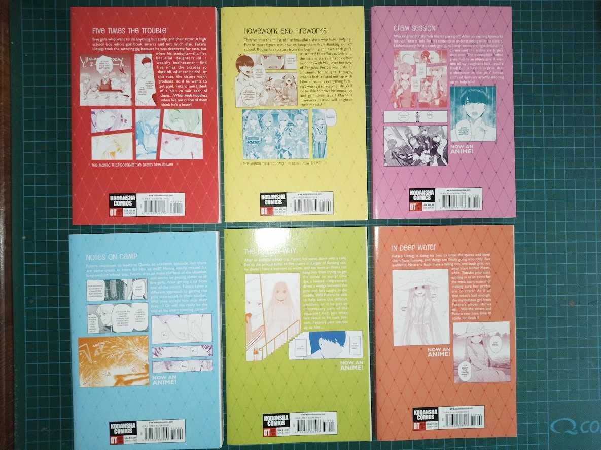 Mangá The Quintessential Quintuplets (versão Inglês)
