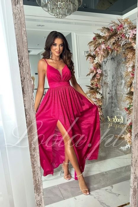 Loola Brianna, brokatowa maxi rozmiar S