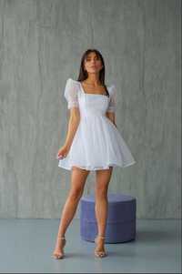 Белое воздушное платье Odis