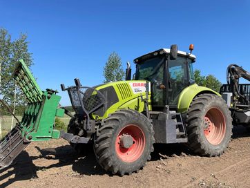 Claas Axion 850 Hexashift CIS A09 2012r, TUZ, WOM, zabudowany, krajowy