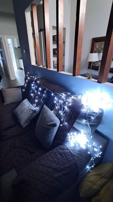 360 LED 14 metros + 10 de fio efeito cortina