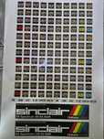 Наклейки для клавиатуры ZX Spectrum Радио 86РК и логотипы