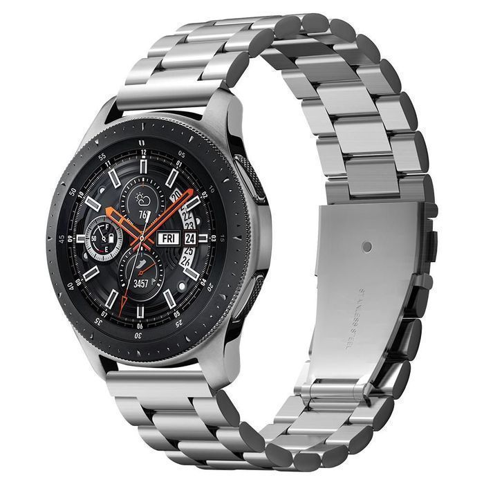 Bransoleta Spigen Modern Fit do Samsung Galaxy Watch 46mm - Srebrna