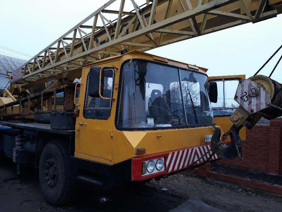 Услуги крана-аренда автокрана КТА-16 тонн стрела 15-24метра