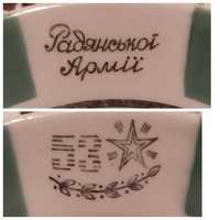 Коллекционная тарелка Фарфор СССР
