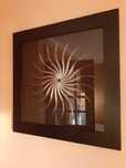 Quadro moldura com vidro