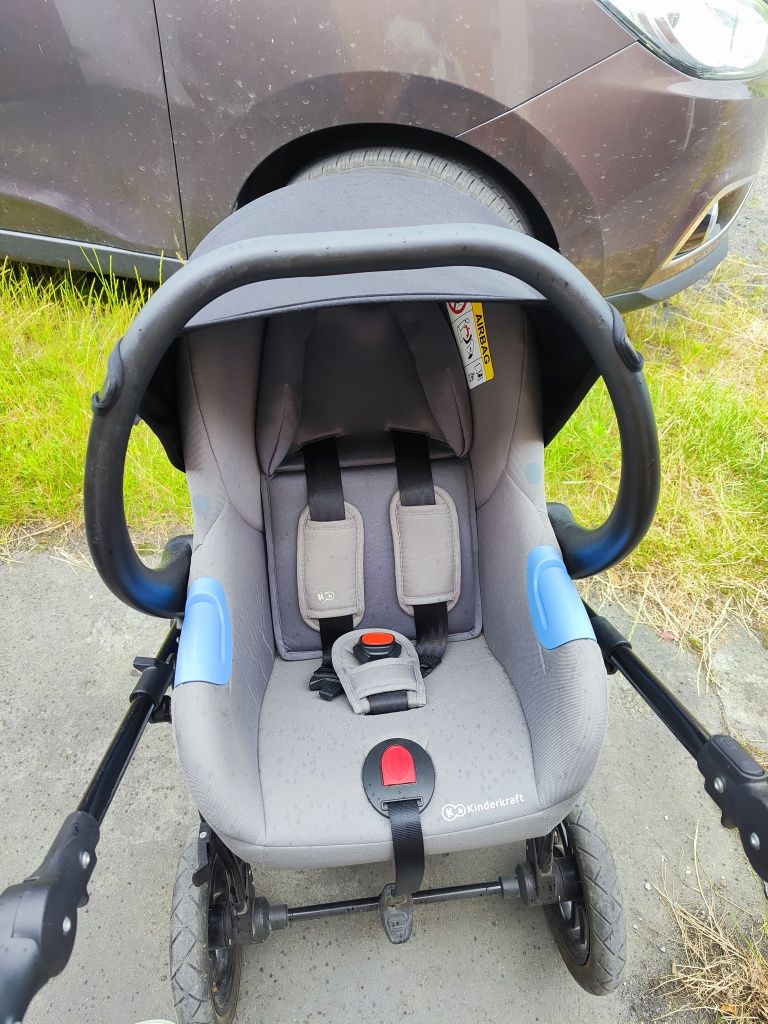 Wózek kinderkraft 3w1