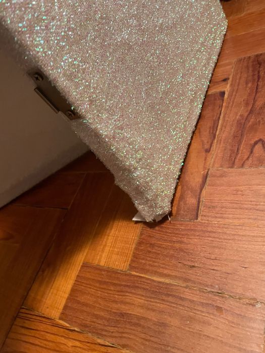 Biombo em lurex claro