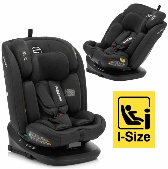 Fotelik Samochodowy I-Size 40-150cm Sesttino Oktagon Pro 0-36kg ISOFIX