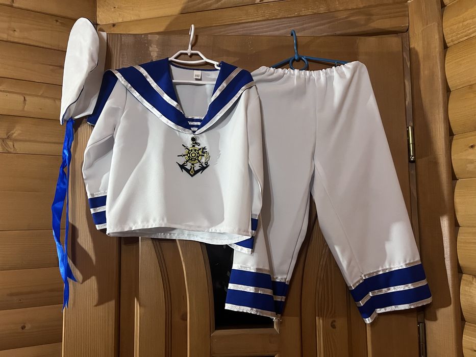 Костюм моряк морячка на 116   продаж 400 один