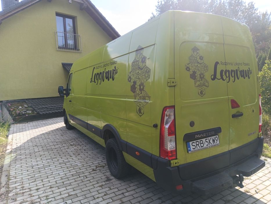 Renault Master L4H2 furgon Max długi 2012 rok długość paki 4, 40