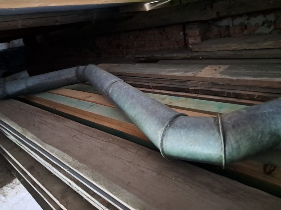 Труби і коліна - оцинковані.