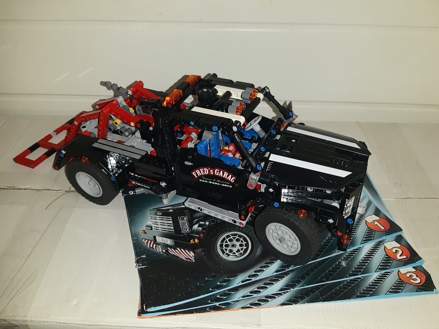 Lego technic 9395 holownik pomoc drogowa