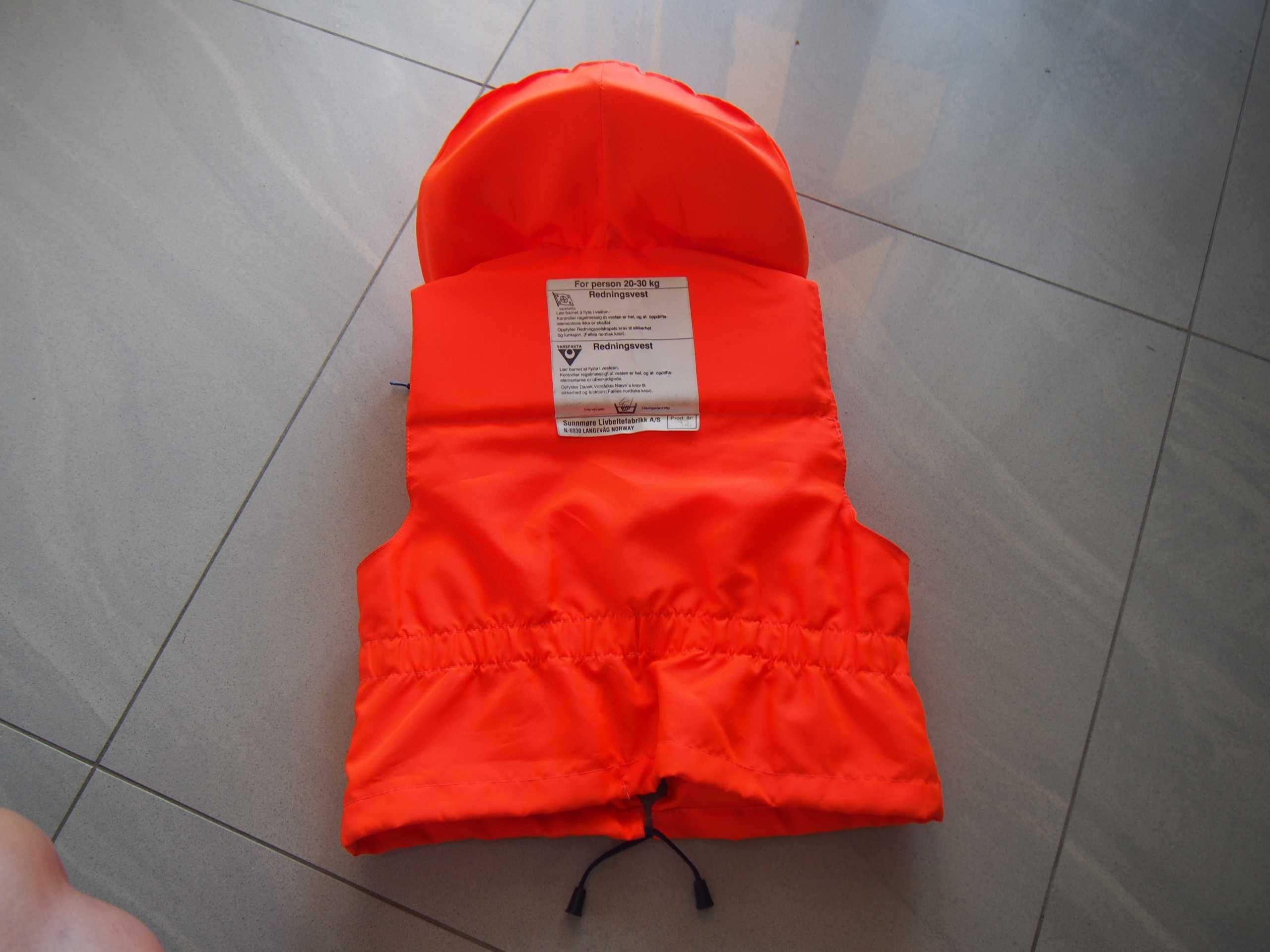 Kamizelka ratunkowa kapok 20-30 kg