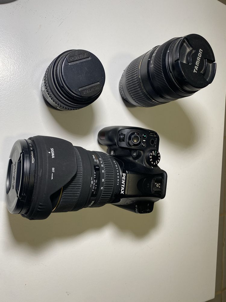 Pentax K-70 kit completo