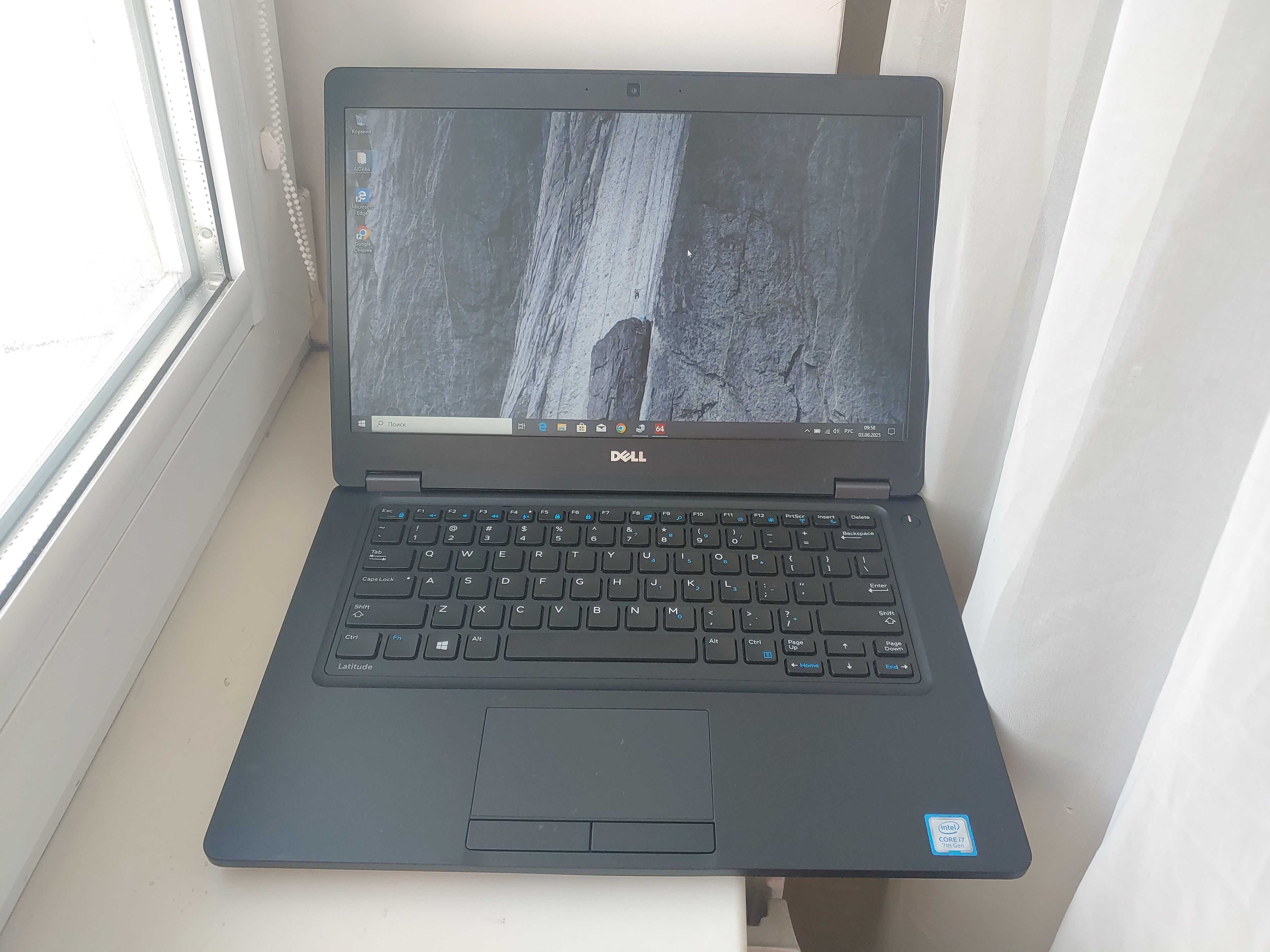 Dell Latitude e5480 14" i7-7820HQ 3.9Ghz 16GB 256GB 4ядра/8потоков