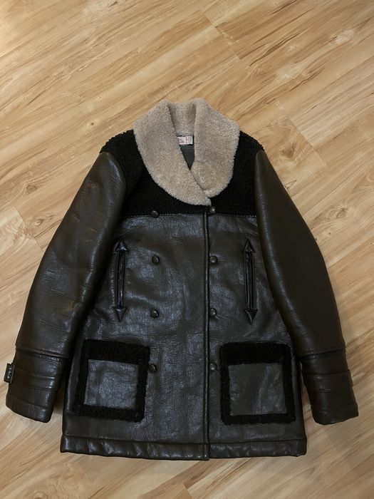 Дублянка дубленка коричнева теді тедді