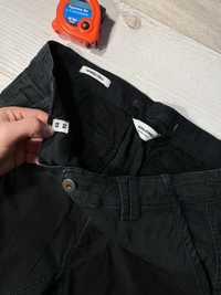 Штани Jack & Jones карго джогери чорні брюки тактичні штани gopcore
