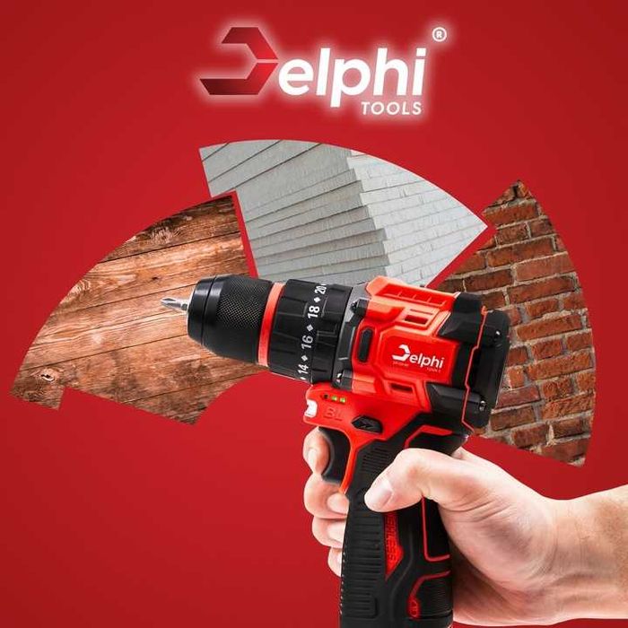 Wkrętarka Akumulatorowa Udarowa Wiertarka Bezszczotkowa Mocna Zestaw