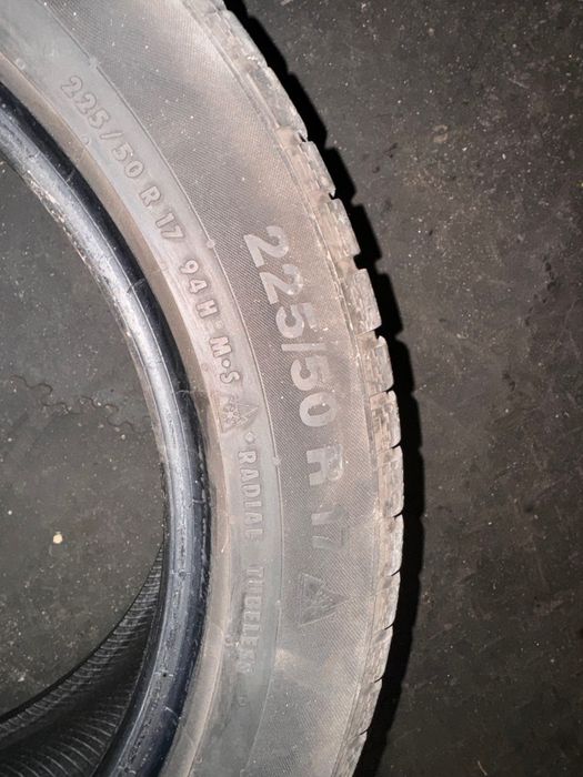 Opona zimowa 225/50 r17 continental