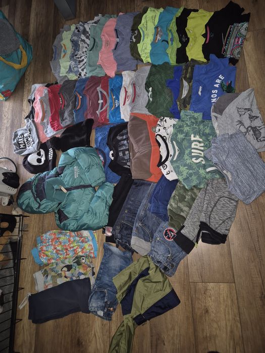 Paka 110/116 chlopięca h&m inne