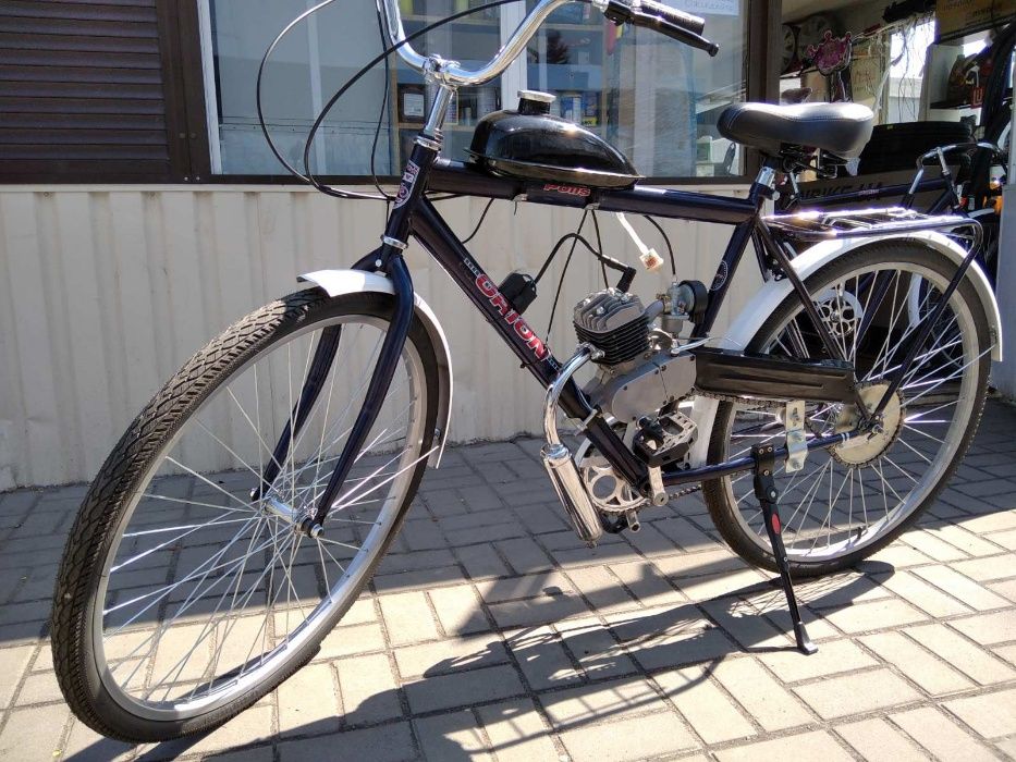 Продаю велосипед с бензиновым мотором