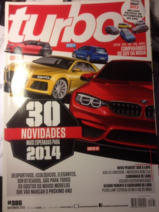 Revistas Turbo de vários anos