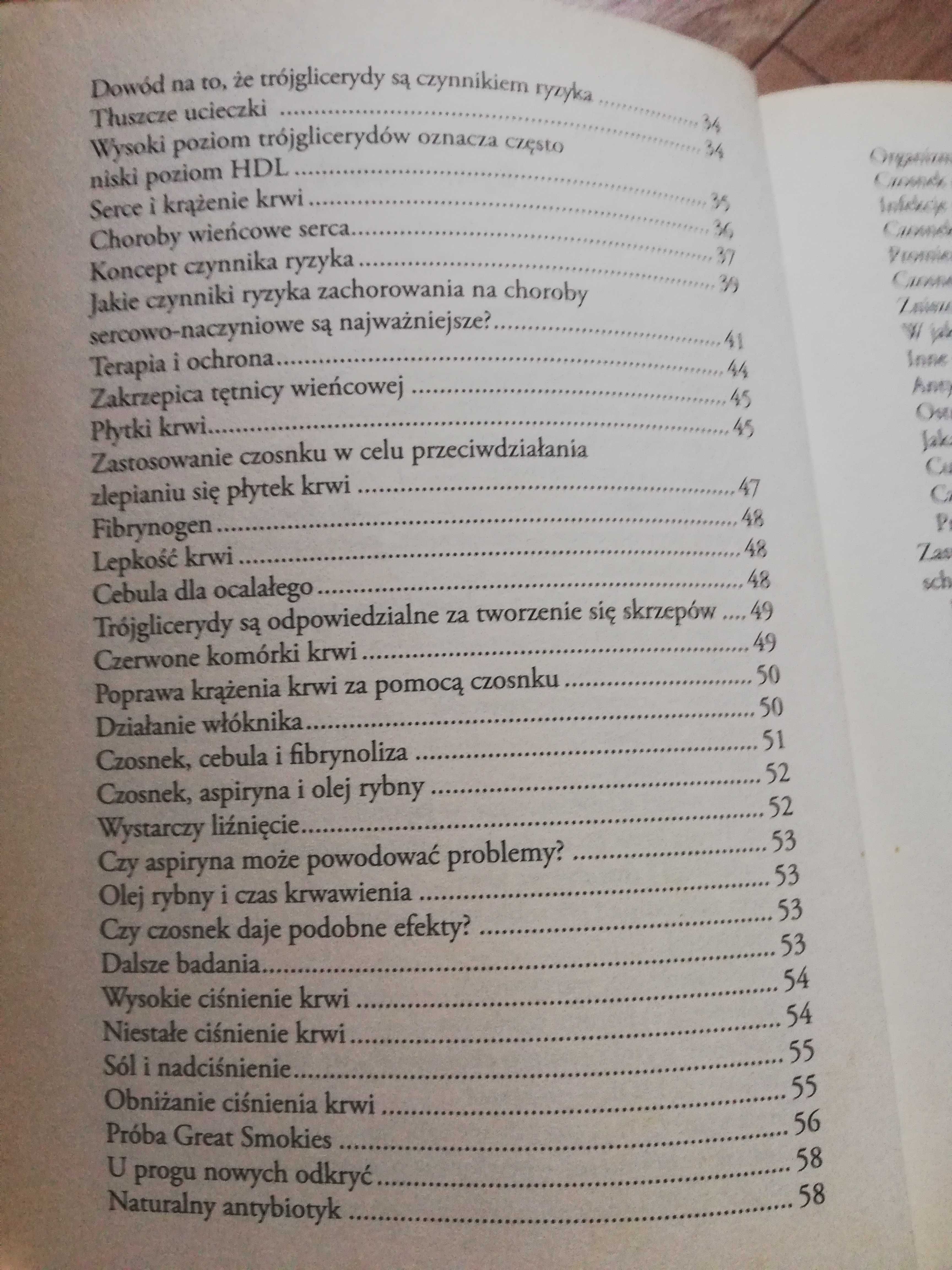 ksiazka: ,,Czosnek dobry na wszystko"