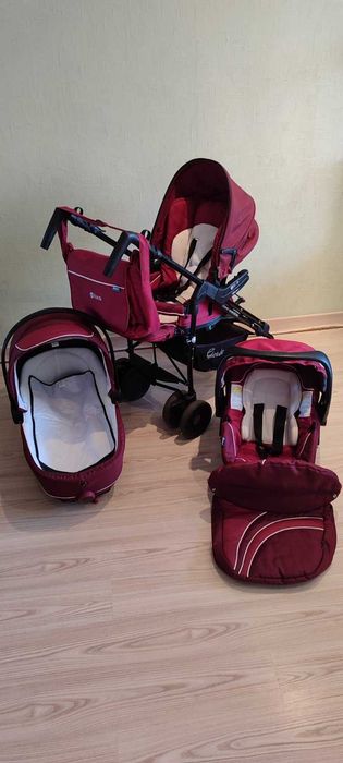 Дитяча коляска 3в1 Giordani Lixo / виробник Італія /.