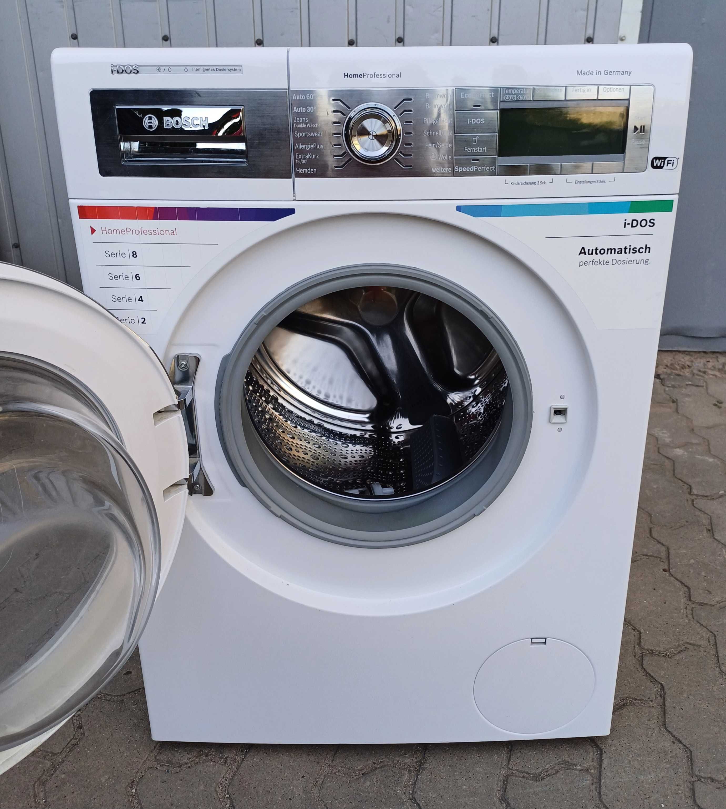 Стиральная машина Bosch Home Profesional 9кг i-Dos 4D Wash syst Wi-Fi