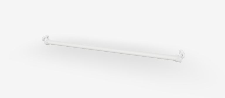 IKEA Drążek na ubrania do szafy, biały 100 cm