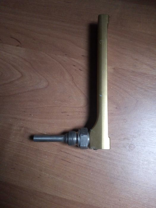 termometr kątowy mosiężny sika